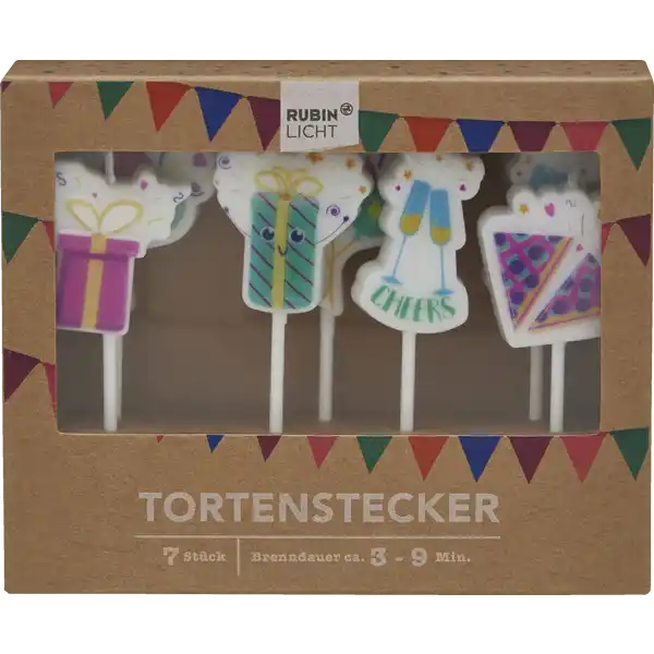 Tortenstecker Partymix & Ballons