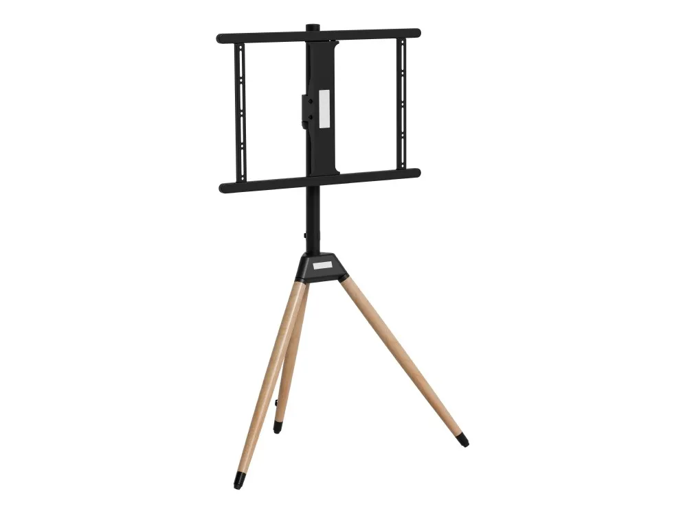 Gembird TVS-75ST-01, 200 x 200 mm, 600 x 400 mm, -5 - 3°, -20 - 180°, Bøgetræ, Plast, Stål, Sort, Træ