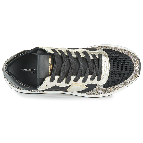 Philippe Model - TROPEZ X BASIC Negro / Plateado