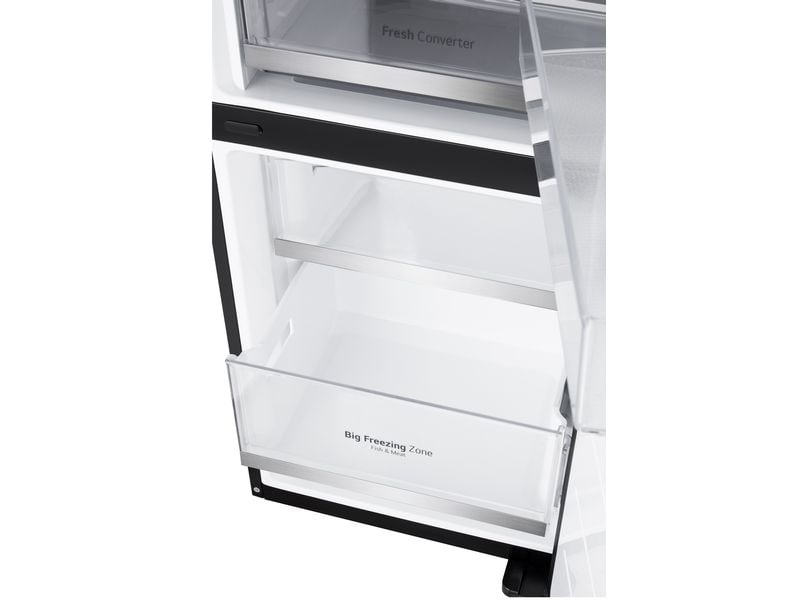 LG Kühl-Gefrierkombination GBG719MDNN Rechts/Wechselbar Kombigerät mit Kühlschrank und Gefrierschrank mit eingebautem Lautsprecher