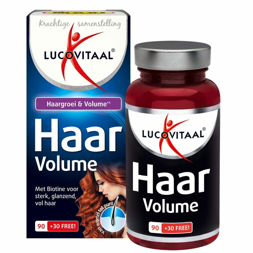 Lucovitaal Haar Groei & Volume120 capsules