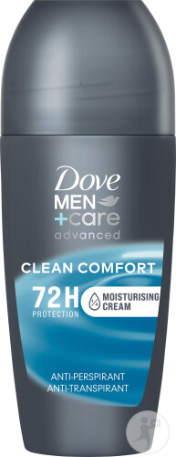 Dove MEN+Care Advanced Clean Comfort Anti-Transpirant Roll-On 50ml