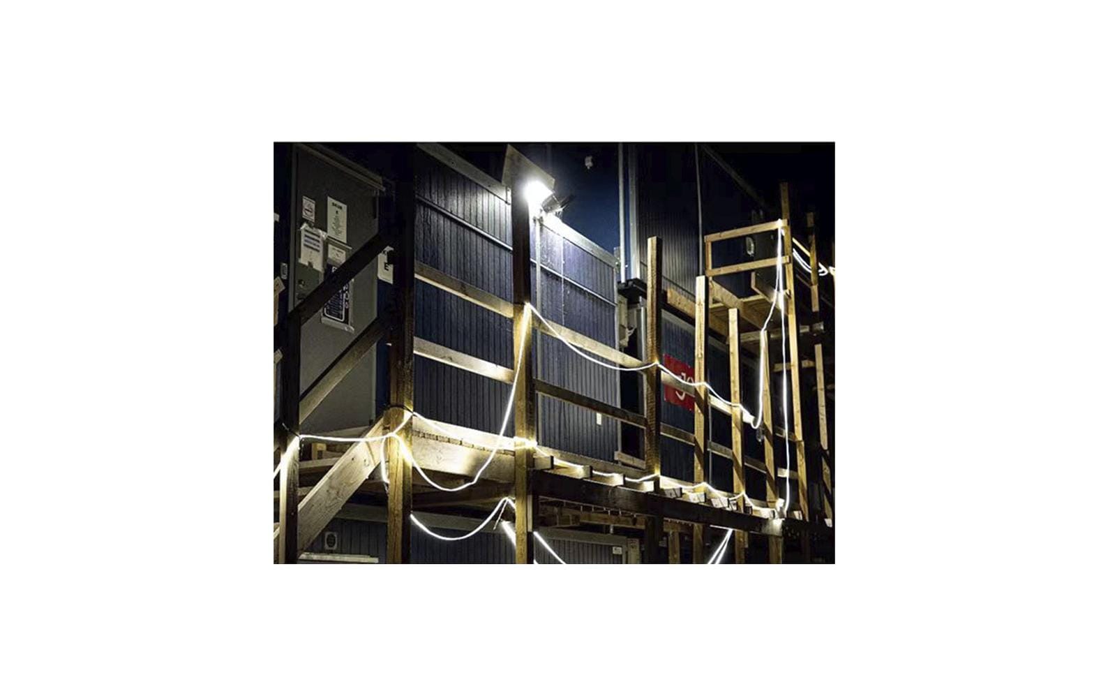 LED Schlauch Kabelrolle 15 m / IP 55<br>Für die Bauindustrie entwickelt