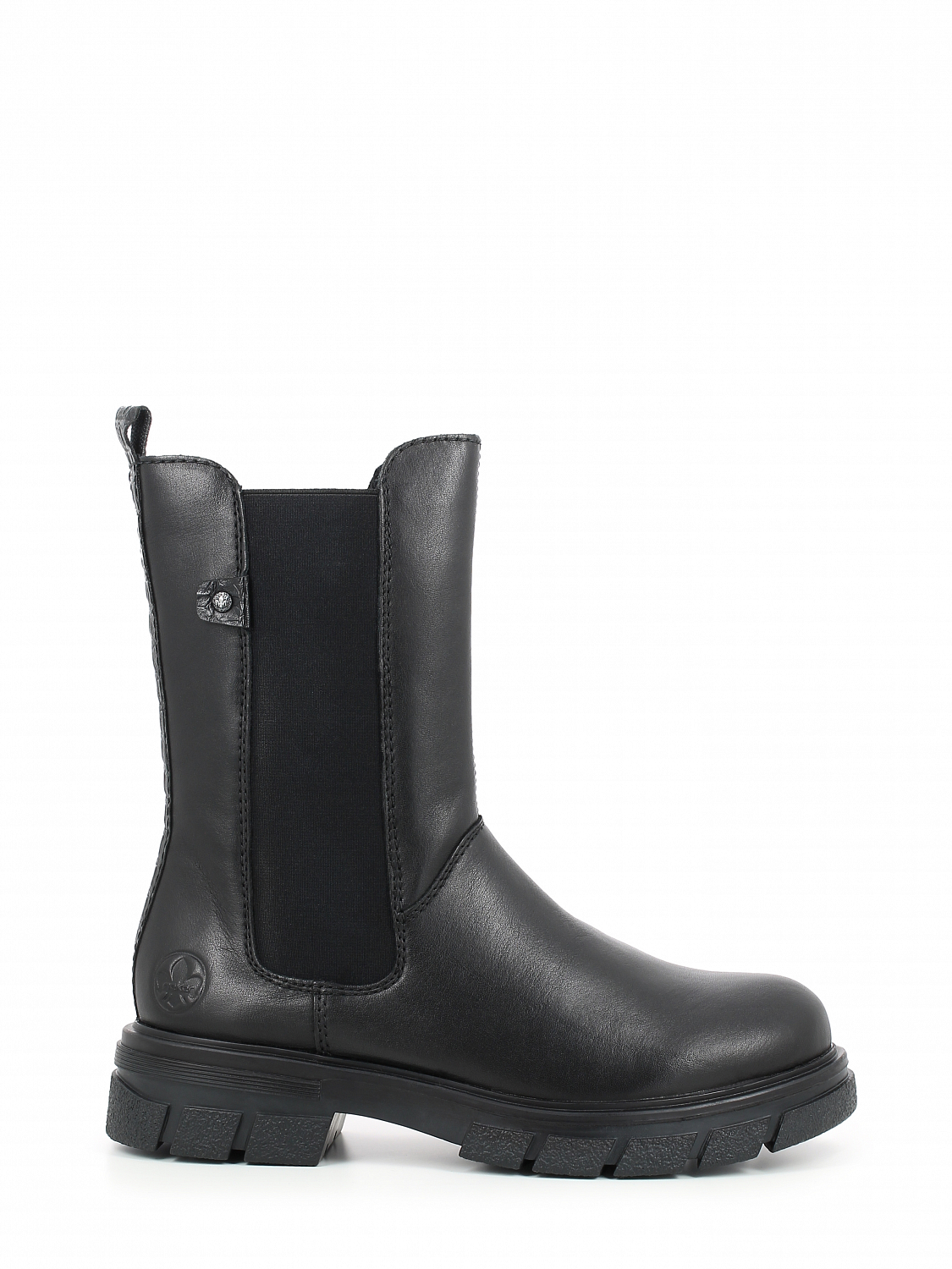 Rieker Classic leather winter chelsea varmfôret.