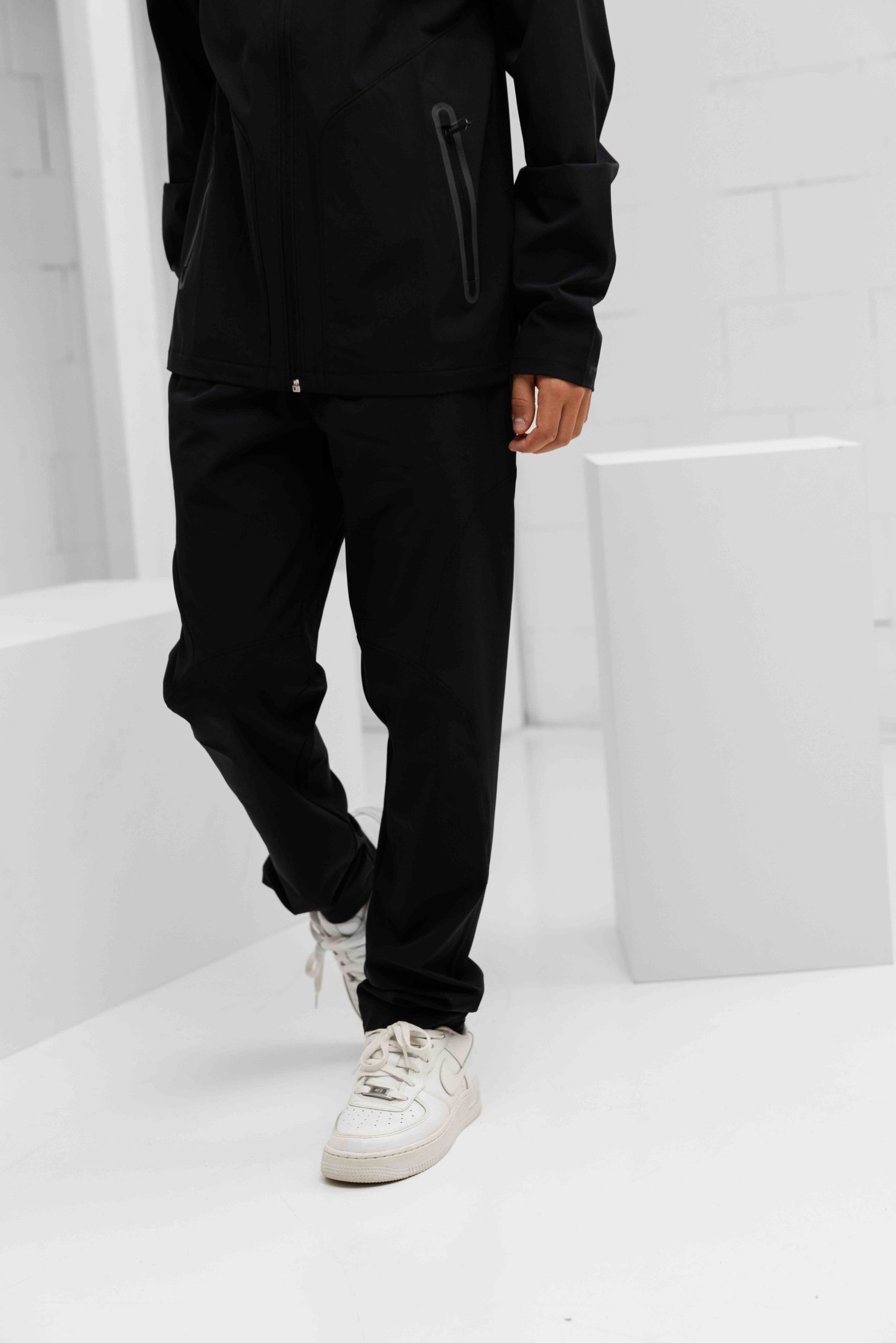 Under Armour Unstoppable Tapered Trainingspak Kids Zwart