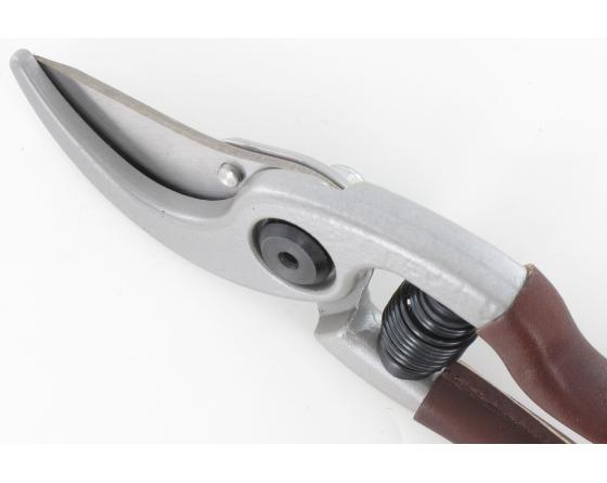 Sécateur de Jardin 20 cm - revêtement des branches en cuir