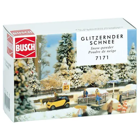 Busch 7171 - Glitzernder Schnee