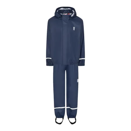 LEGO® Wear Regenset für Mädchen und Jungen, blau, Größe 104