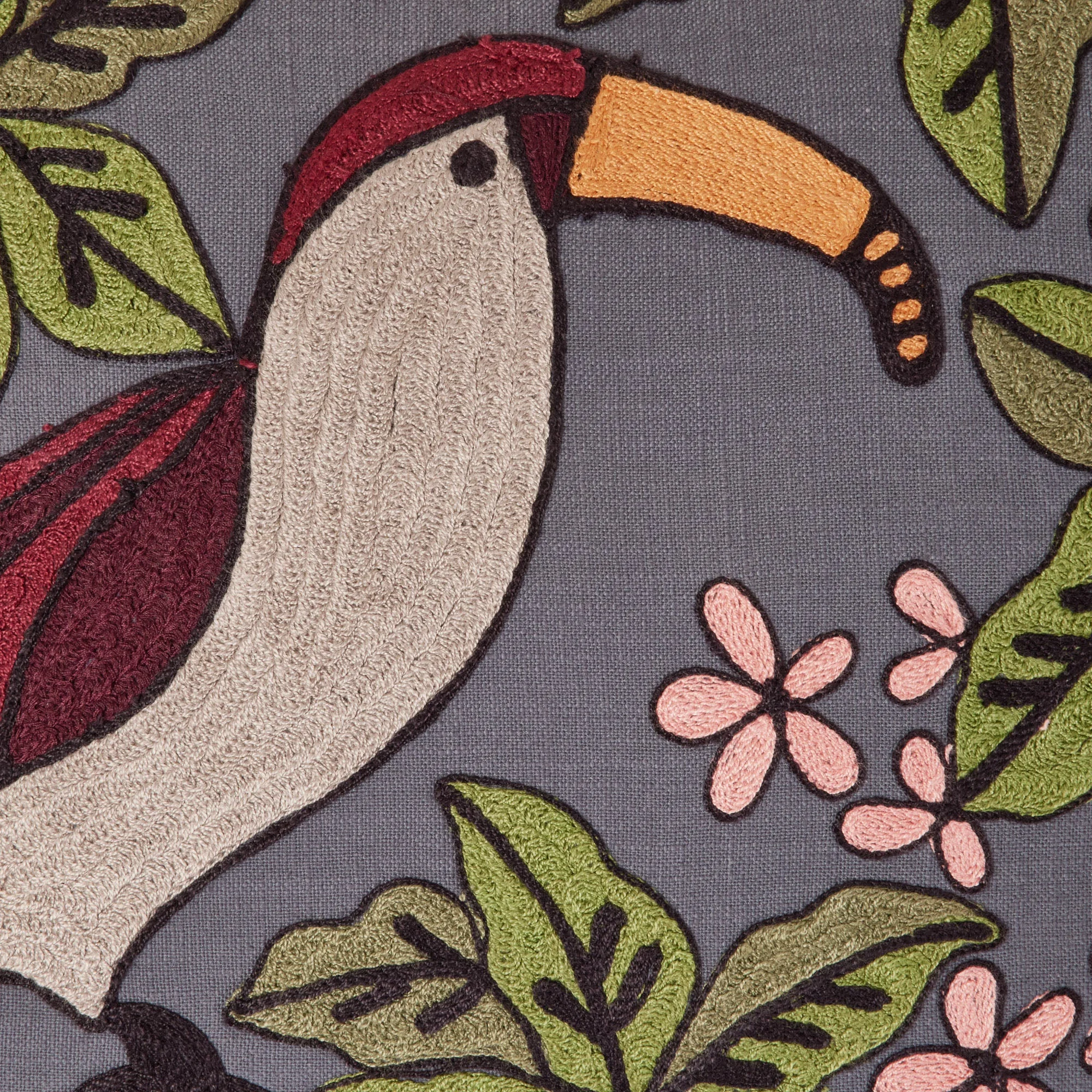 TUCANA - Housse de coussin | Gris