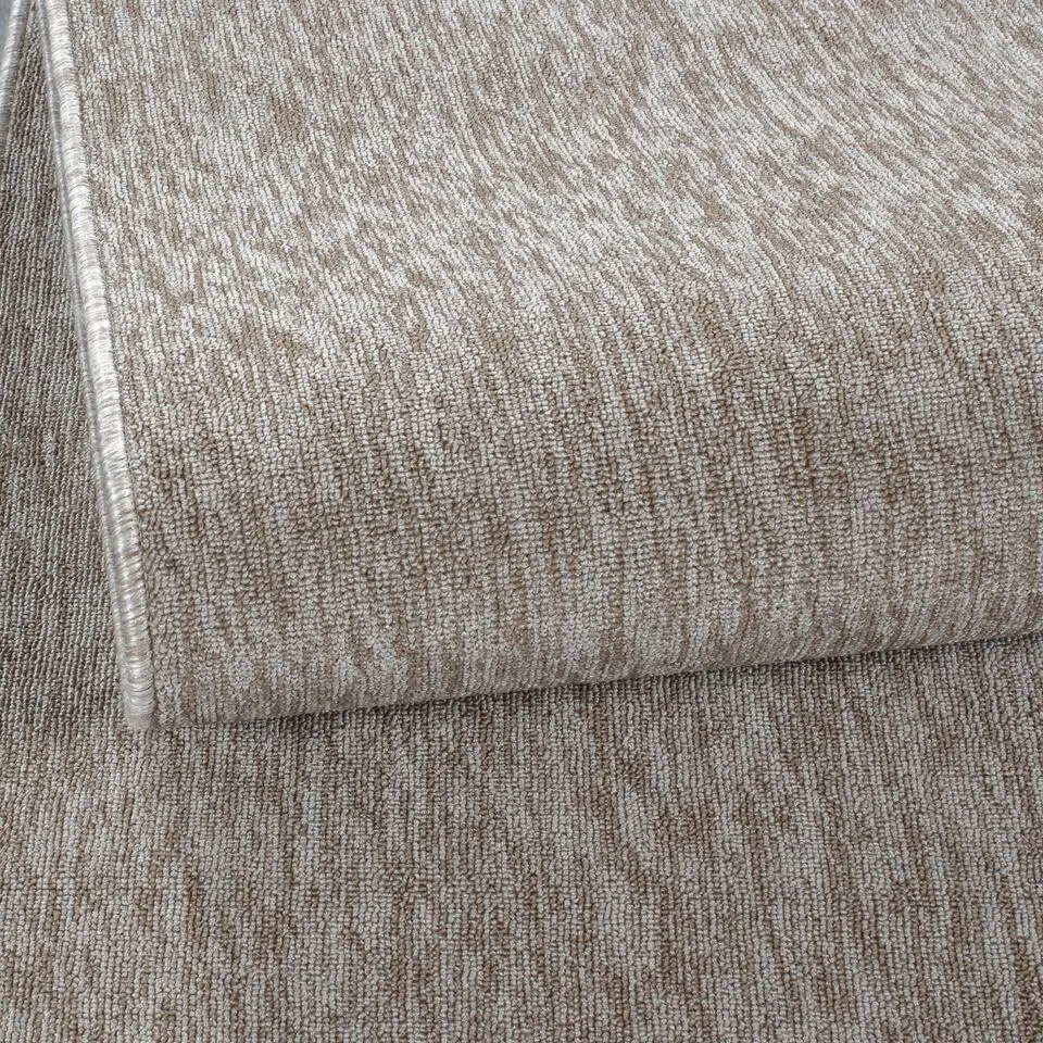 Effen Vloerkleed Laagpolig Beige - 200x290 CM