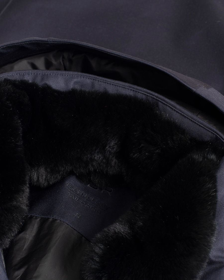UBR Regulator Parka Savile Dark Navy Wool