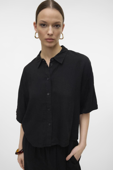 Vero Moda zwarte dames blouse