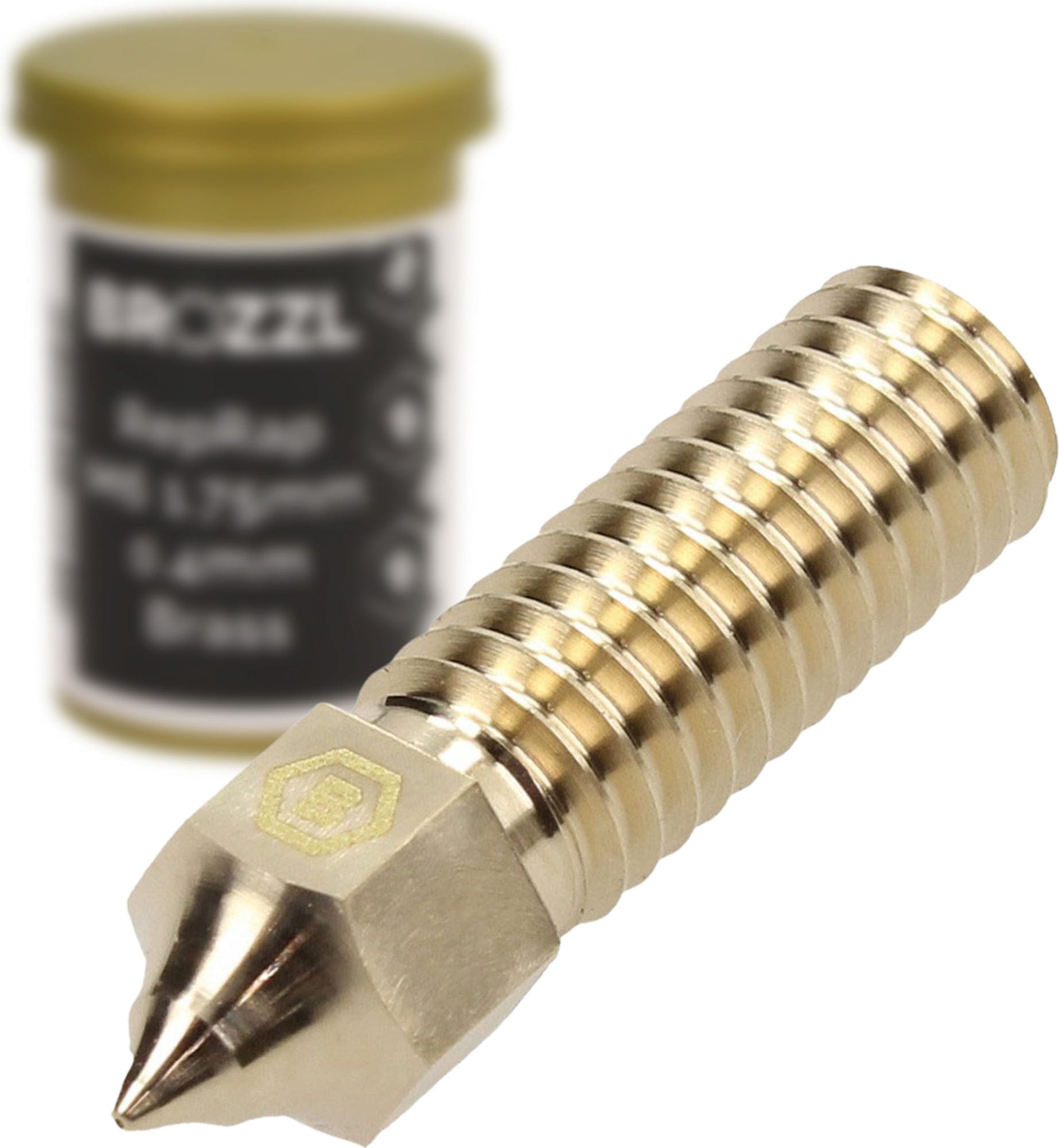 BROZZL  Düse Messing für Creality K1 & K1 Max, 0,2 mm    Die Allround Düse für K1 & K1 Max aus Messing