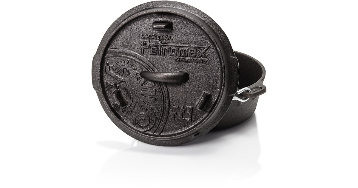 PetromaxDutch Oven ft3 kookpan  (Zwart, 1,6 liter)