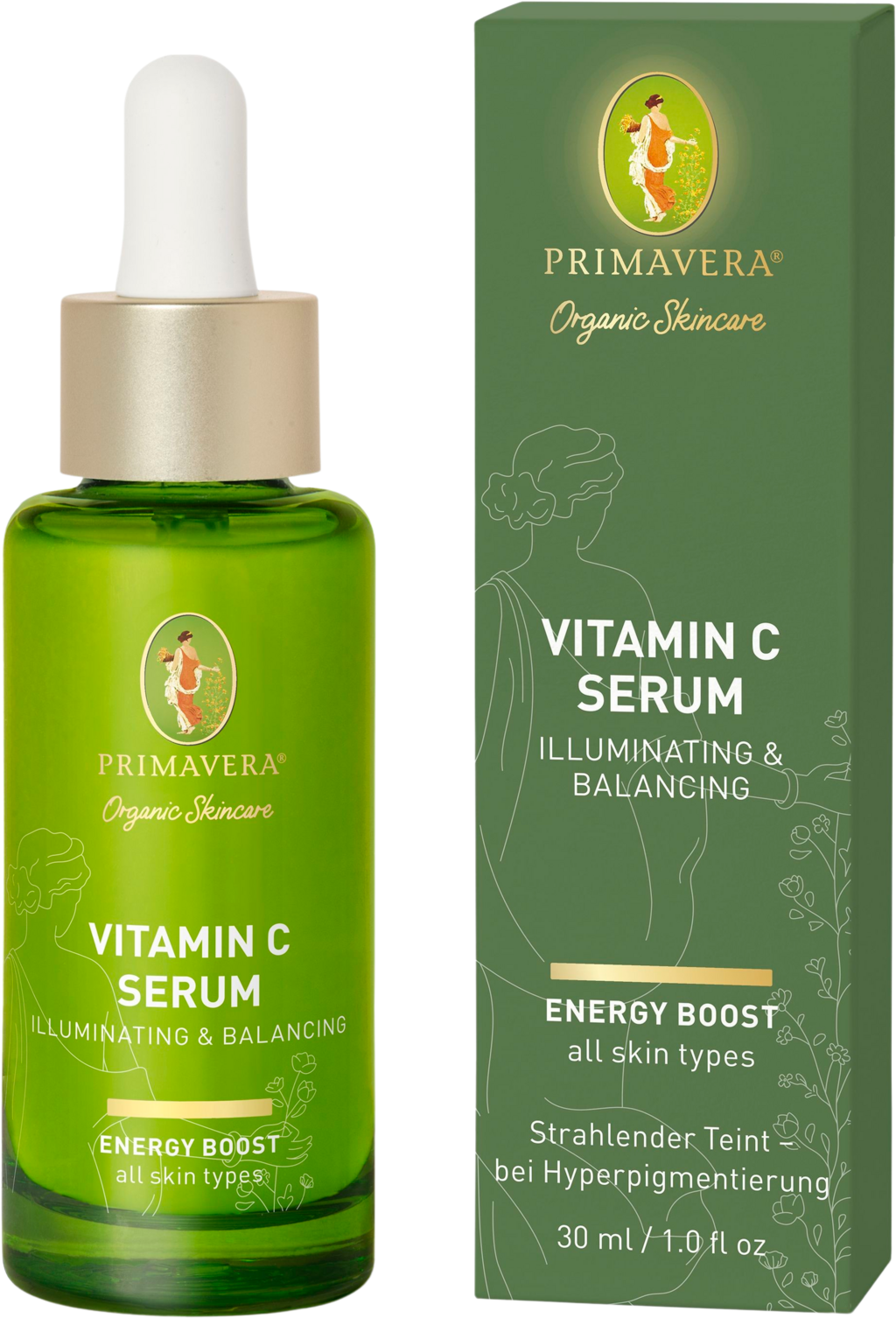 PRIMAVERA  Vitamin C Serum Illuminating & Balancing, 30 ml