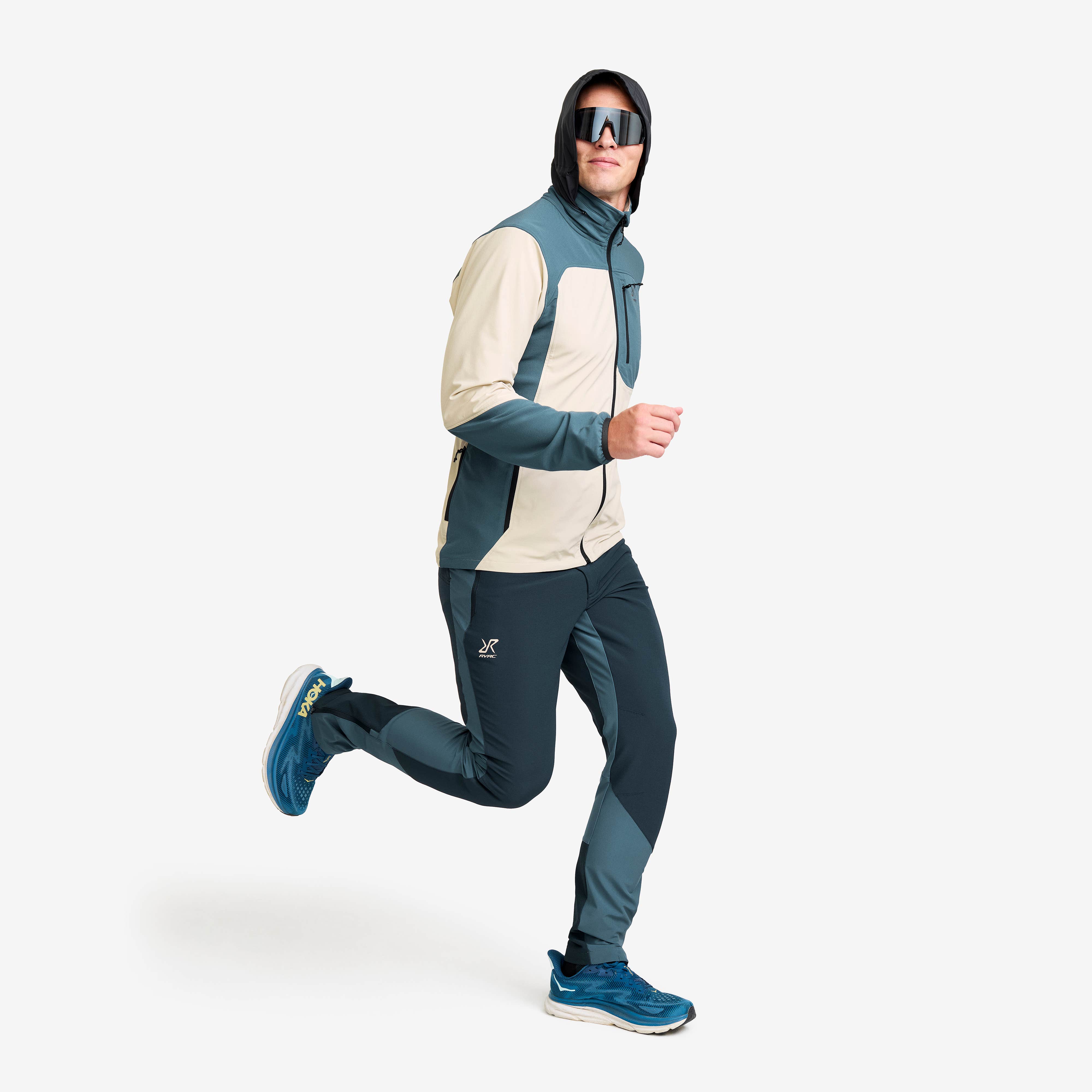 Ridge Trek Stretch Jacket Herre Orion Blue/Peyote