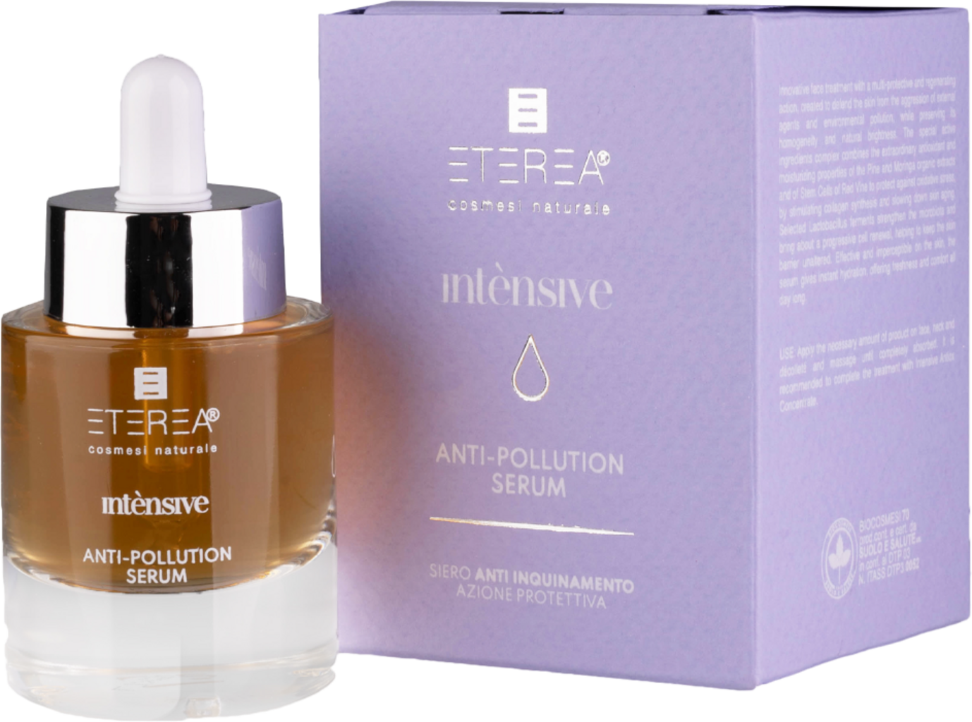 ETEREA Cosmesi Naturale  Intensive Anti Pollution Serum, 30 ml