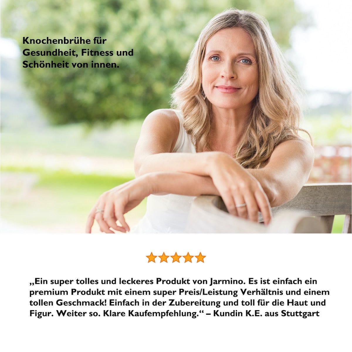 JARMINO Bio Hühnerknochenbrühe