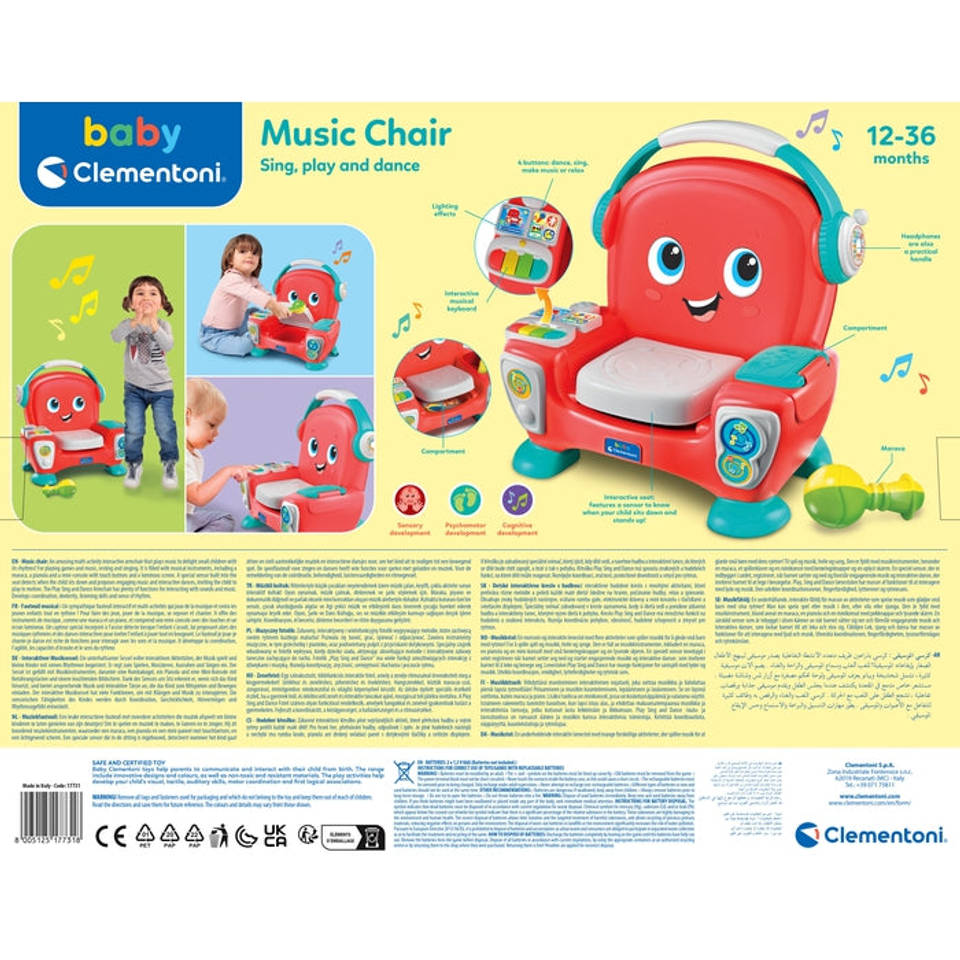 Clementoni interactieve activiteitenstoel