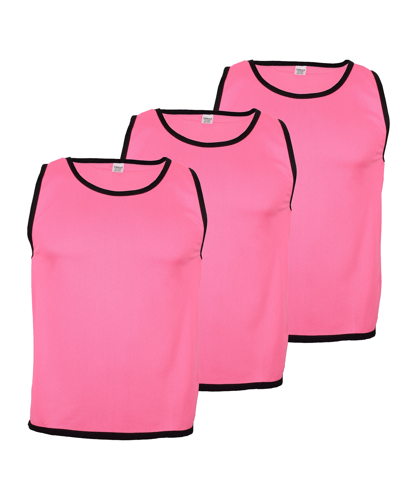 Cawila ACADEMY Trainingsleibchen 3er Set Kids Pink