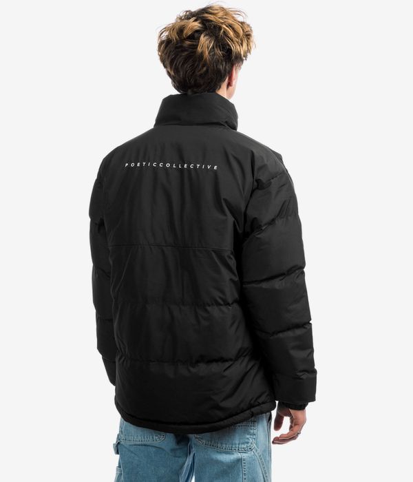 Poetic Collective Puffer Jacke (black)