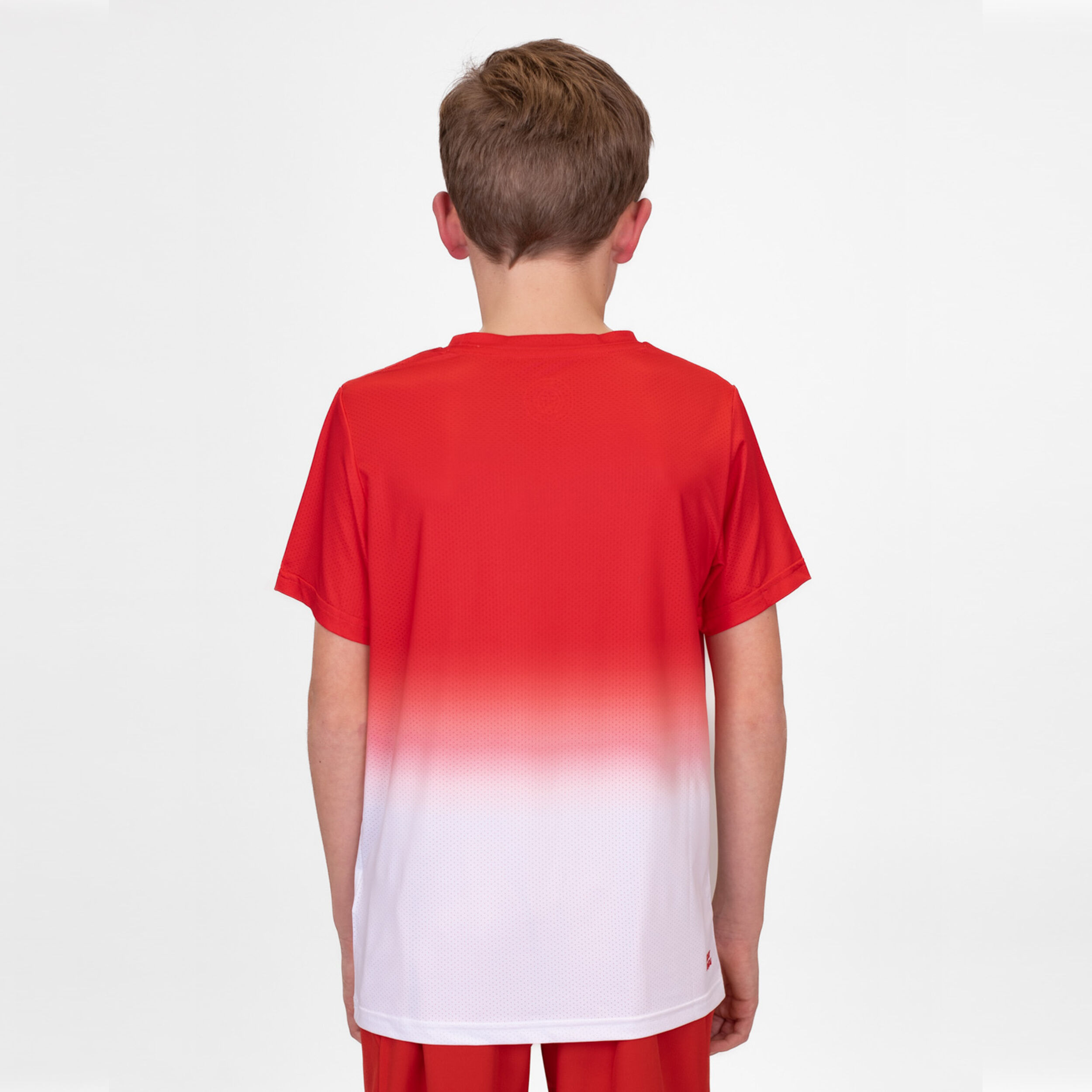 BIDI BADU Crew Gradiant T-shirt Garçons - Rouge , Blanc