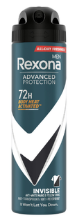 Rexona Men Invisible On Black   White Clothes Aerosol Anti-transpirant 150ML