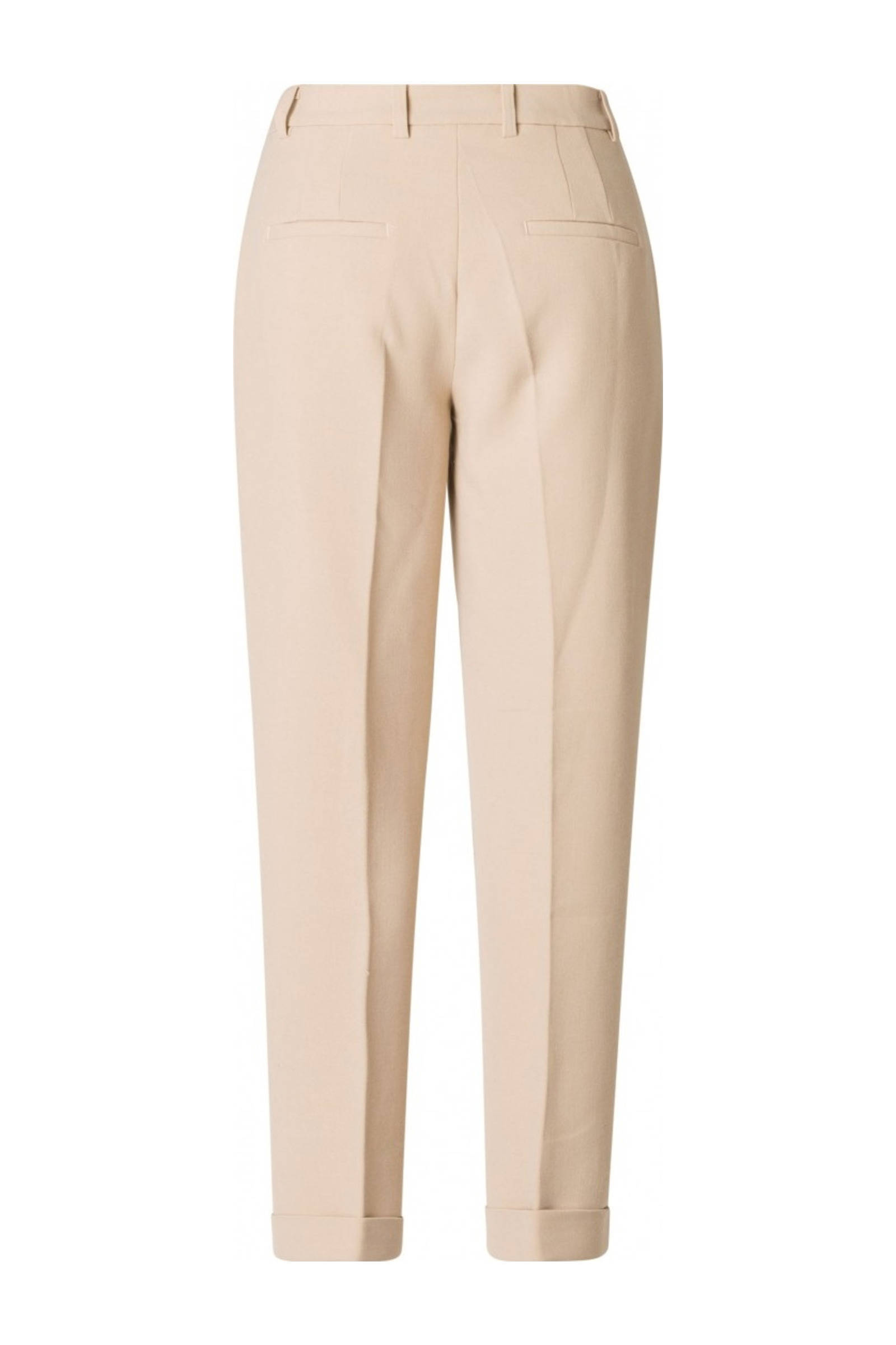 Yest straight fit broek beige