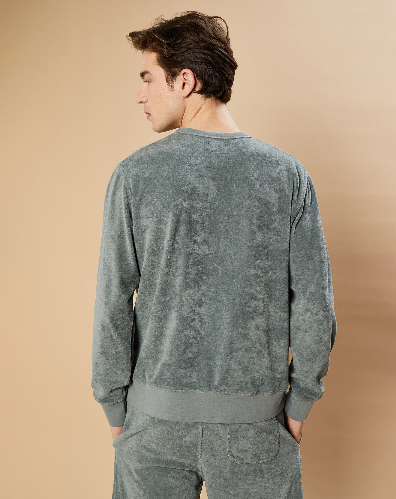 Hartford Sweat en éponge vert de gris