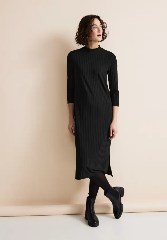 Strickkleid - Black