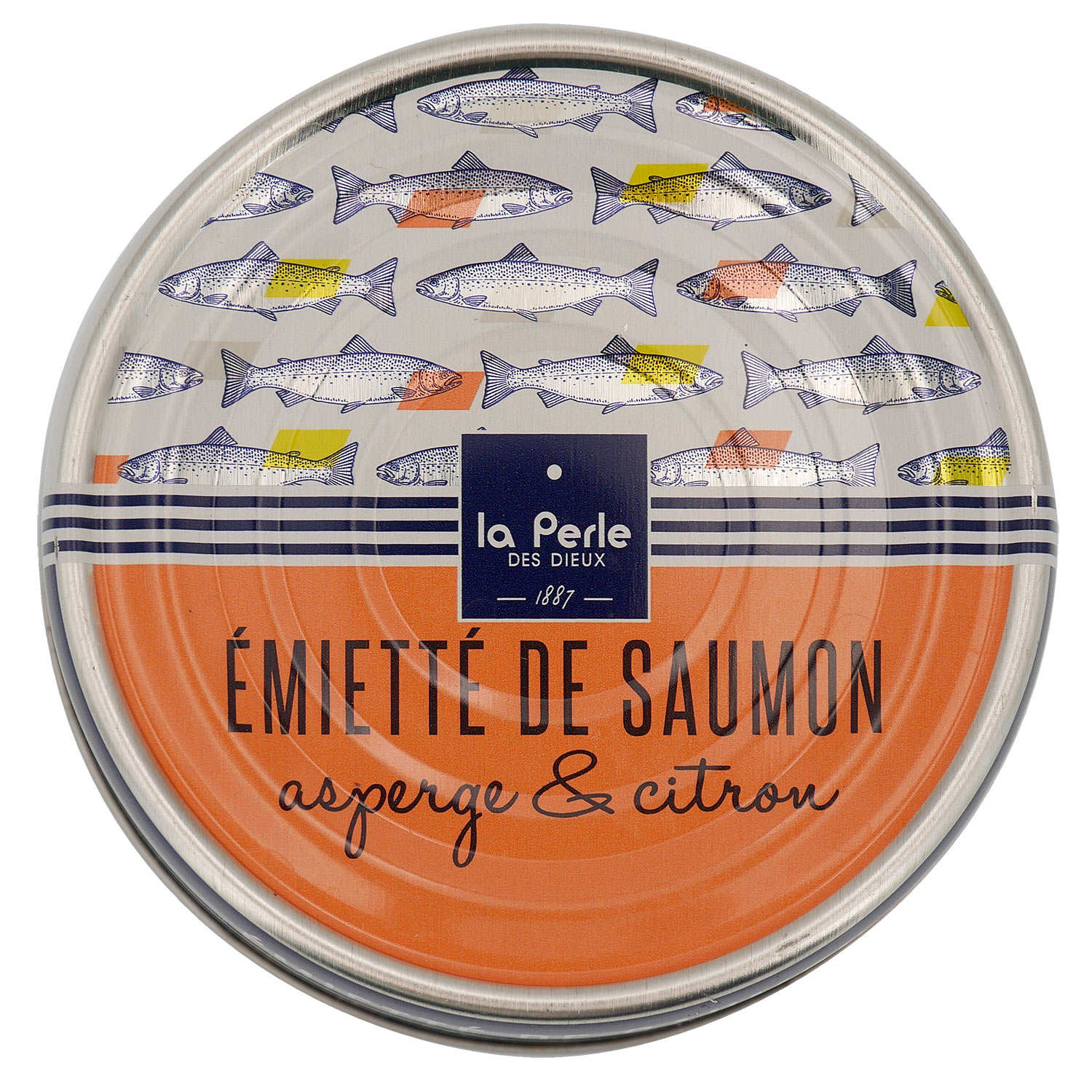 Emietté de saumon, asperge et citron - La Perle des Dieux