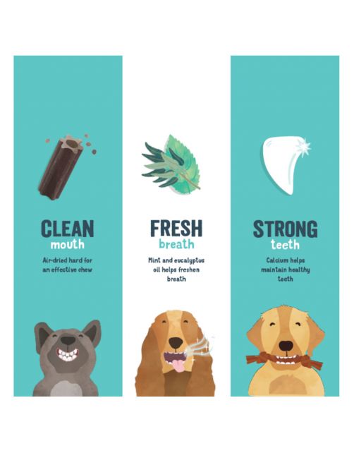 Edgard&Cooper Doggy Dental Appel - Hondensnacks