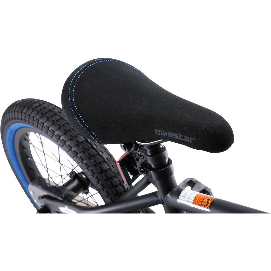 Bikestar Kinderrad 16 Zoll BMX schwarz, blau