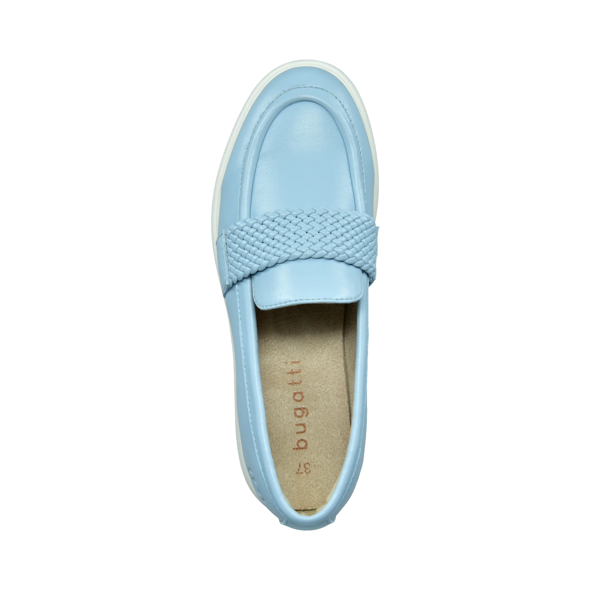 Loafers hellblau