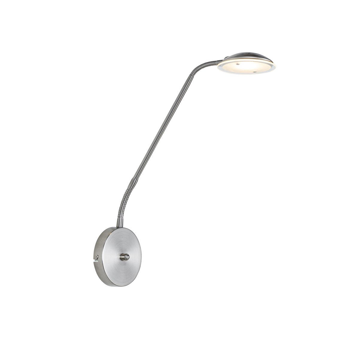 Moderne wandlamp staal incl. LED - Eva