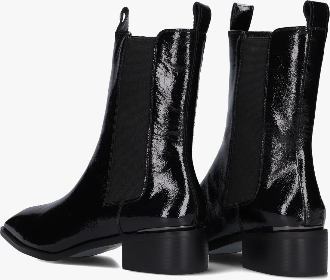 zwarte stefano lauran chelsea boots botin plano