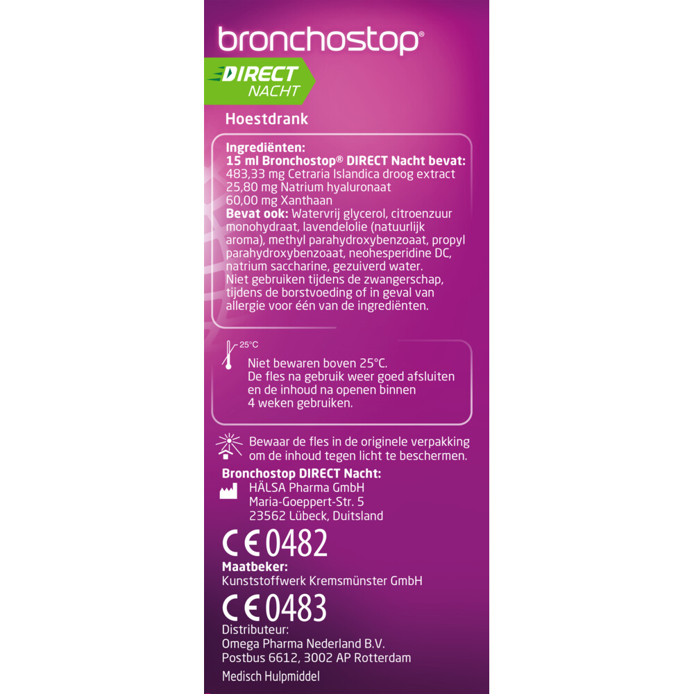 Bronchostop Direct Nacht 5-in-1120 ml