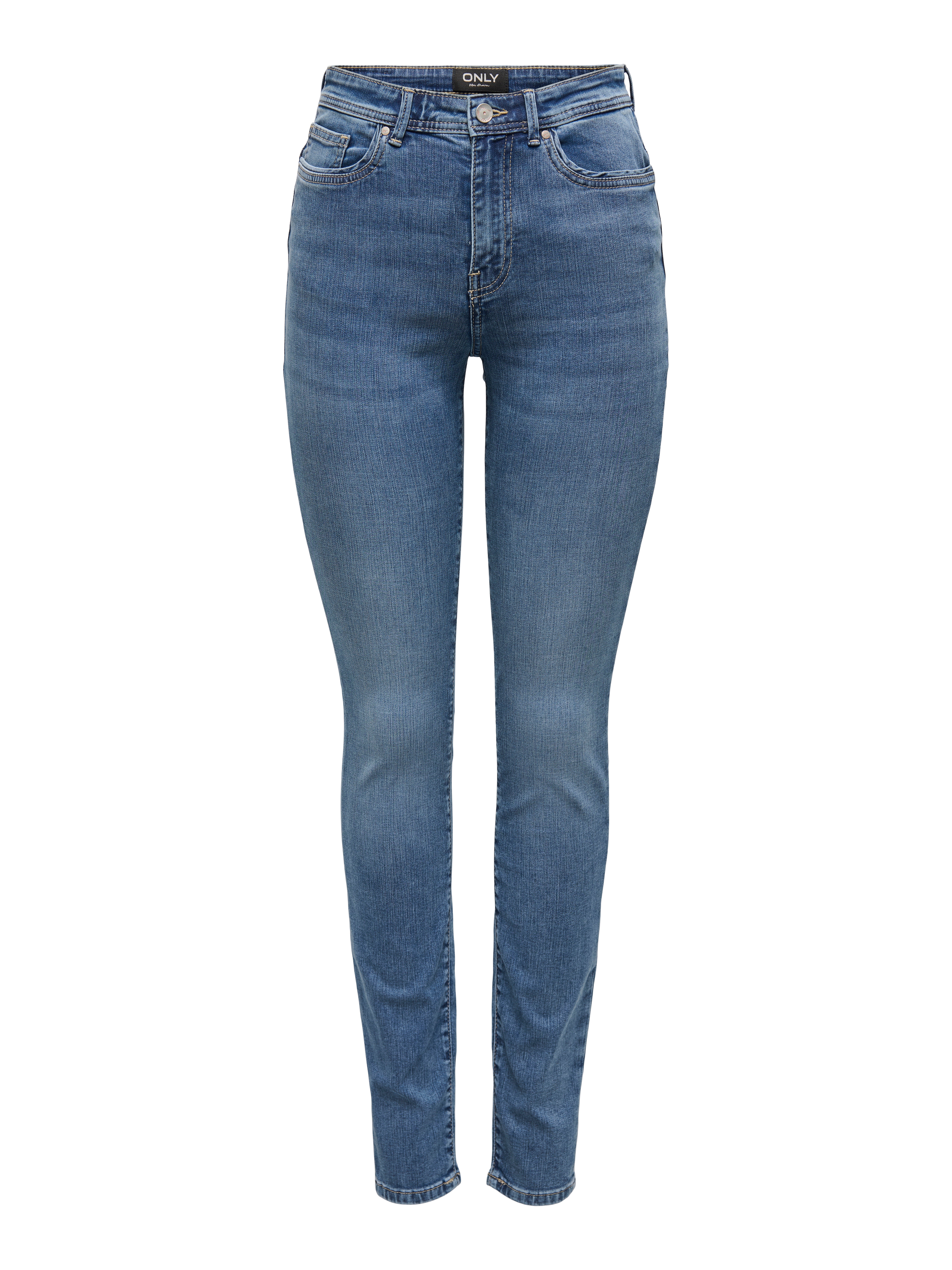 ONLPAOLA Hohe Taille Skinny Fit Jeans Medium Blue Denim