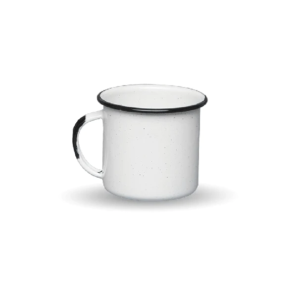 Tasse blanche 360 mL Graniteware