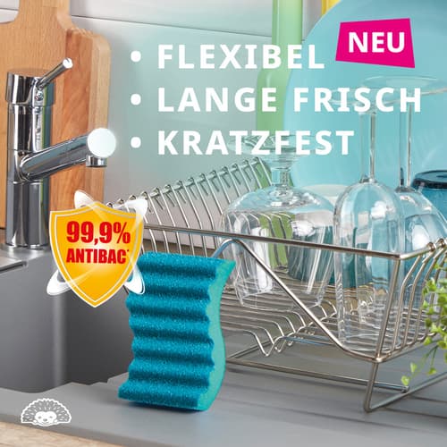 Spontex Flexy Fresh x4, 4er Pack - Biozidprodukt -