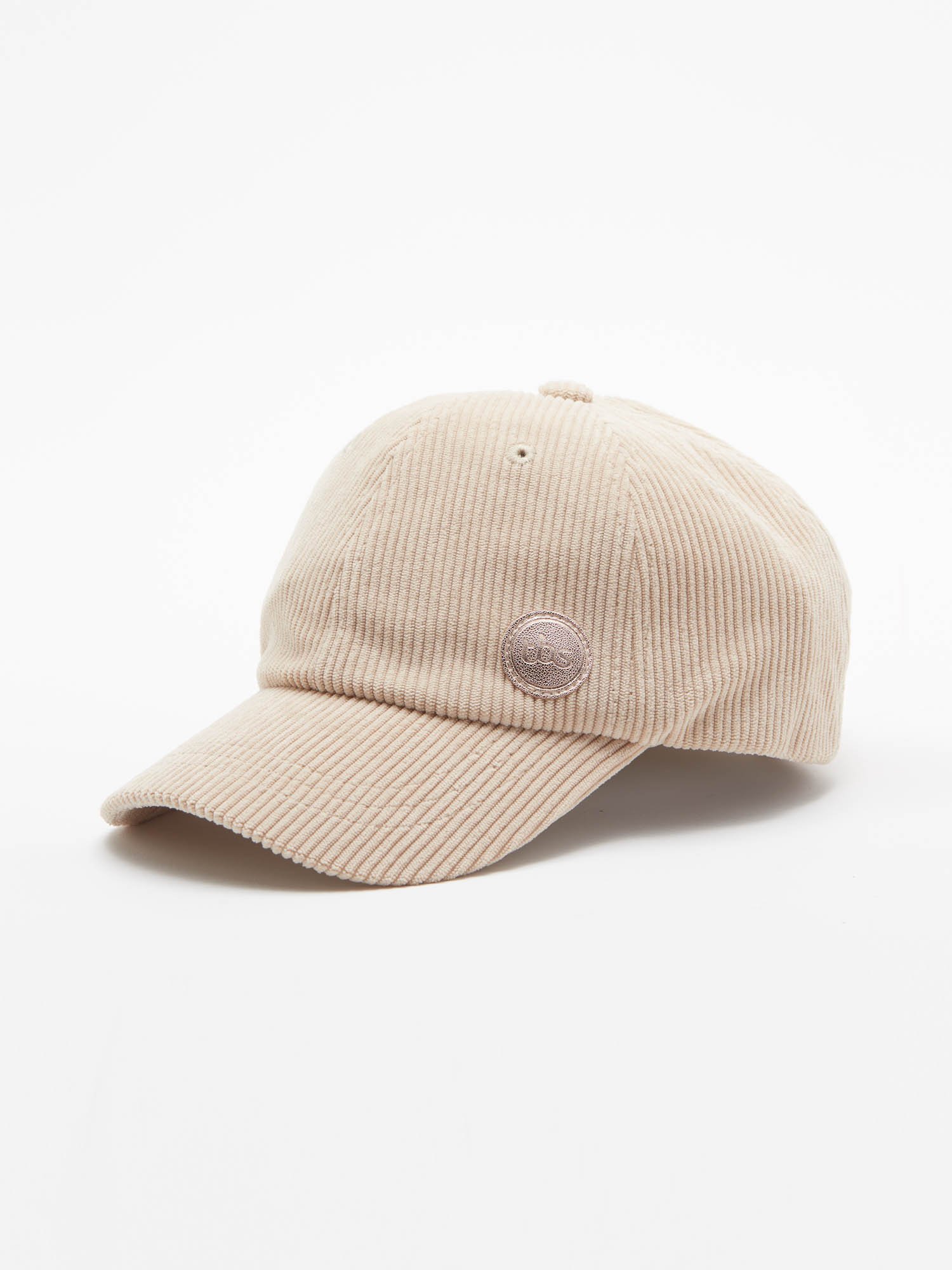 Casquette Femme Velours Côtelé Beige