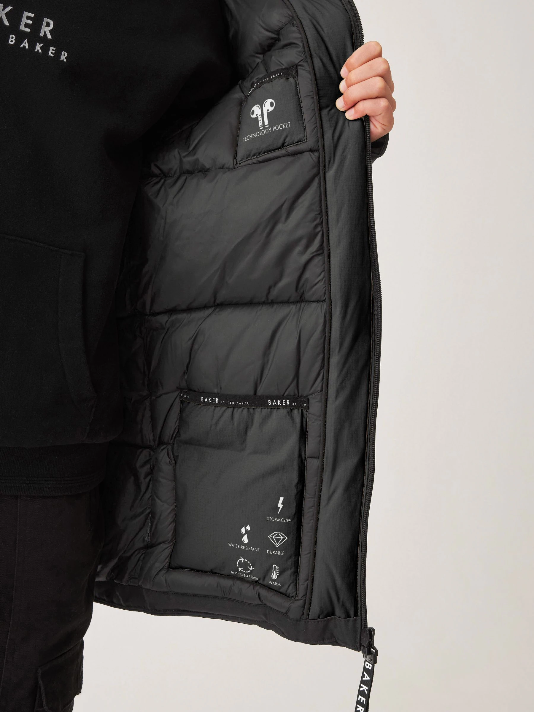 Baker By Ted Baker - Regenbestendige gewateerde jas