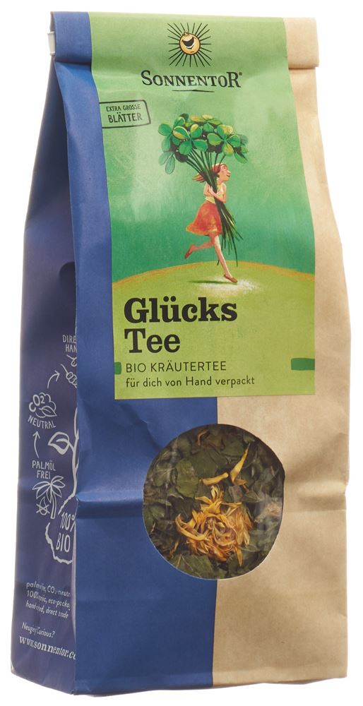 SONNENTOR Glückstee<br>50 g, Beutel, lose BIO