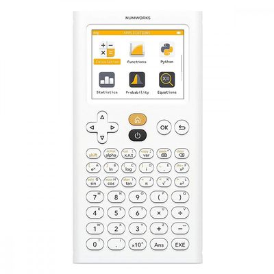 Calculatrice graphique NumWorks - Edition Python - blanche