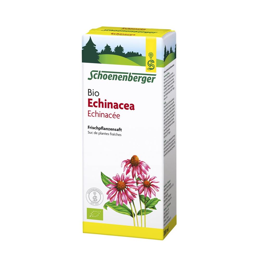 SCHOENENBERGER Echinacea Frischpflanzensaft Bio Fl 200 ml