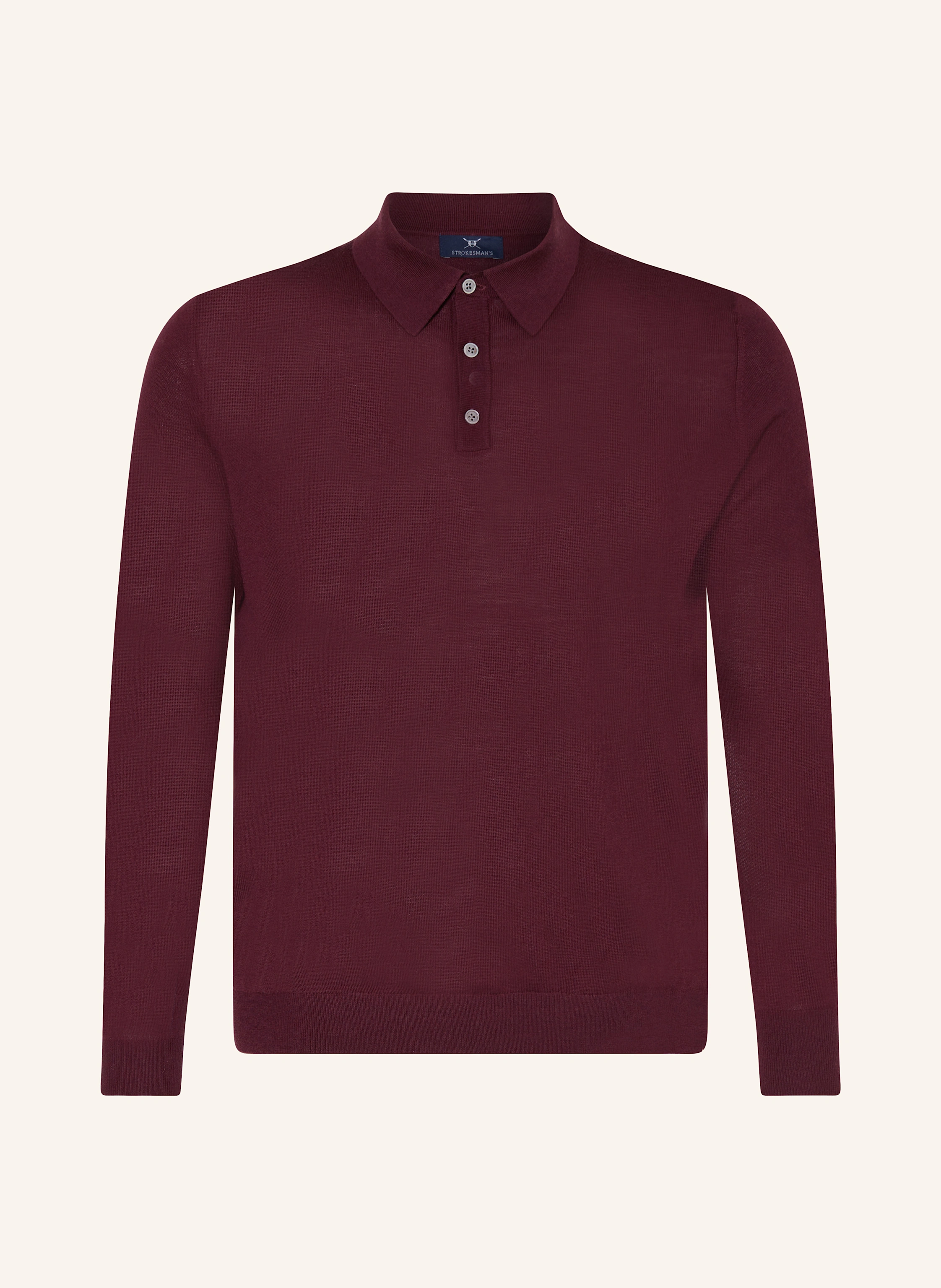 STROKESMAN'S Strick-Poloshirt