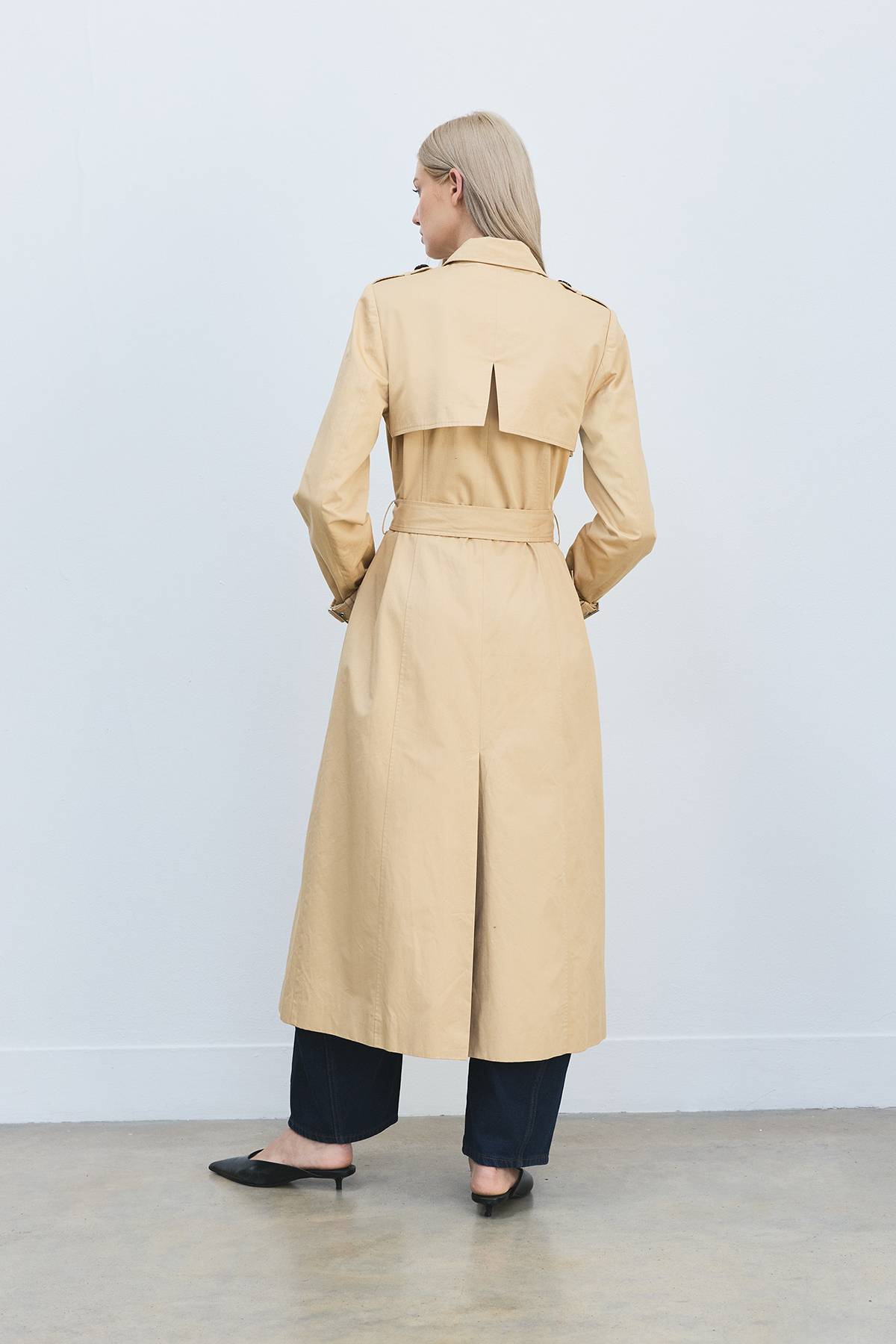 KarenMillen Trench-coat classique ceinturé sur mesure