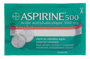 ASPIRIN 500 Brausetabletten 500mg, 6 x 2 Stück