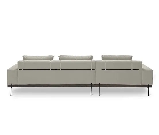 Scapa Ecksofa mit Longchair links, cremefarben