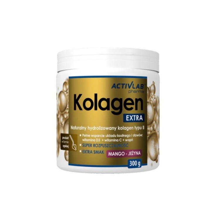 ActivLab Collageen Extra Mango -Bramensmaak 300 g